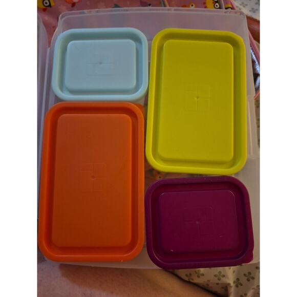 Bentology Insulated Lunch Box w/ Containers & Water Bottle Holder Pink Owl - Picture 5 of 5